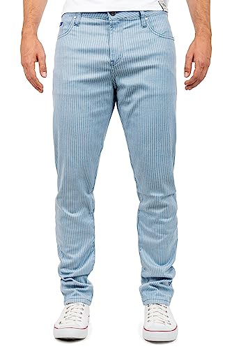 Cipo & Baxx Herren Stoffhose CD841-bans Blau W34/L34