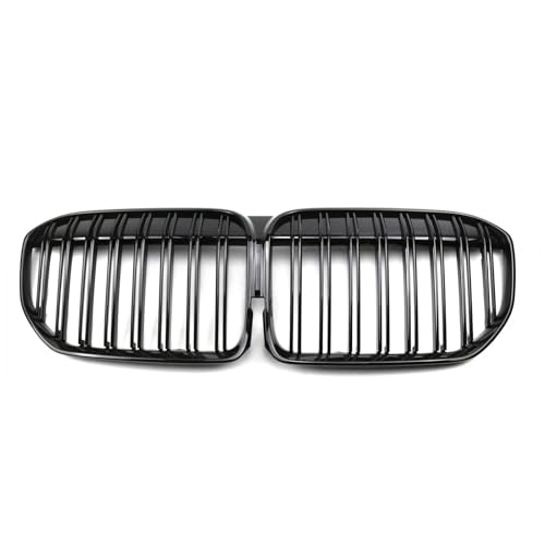 Frontgrills Für 7 Series G11 G12 730i 740i 750i 740e 730d 2020-2022 Auto Vorderen Stoßfänger Nierengrill Haube Racing Grills Front Bumper Grille(2-Slat)