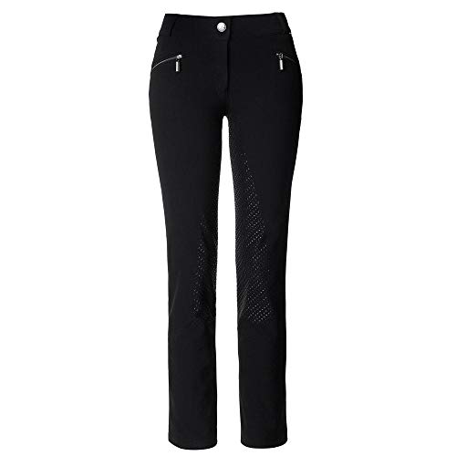 Mountain Horse Damen Vollbesatz Jodhpur Reithose Amira Grip, schwarz, 38