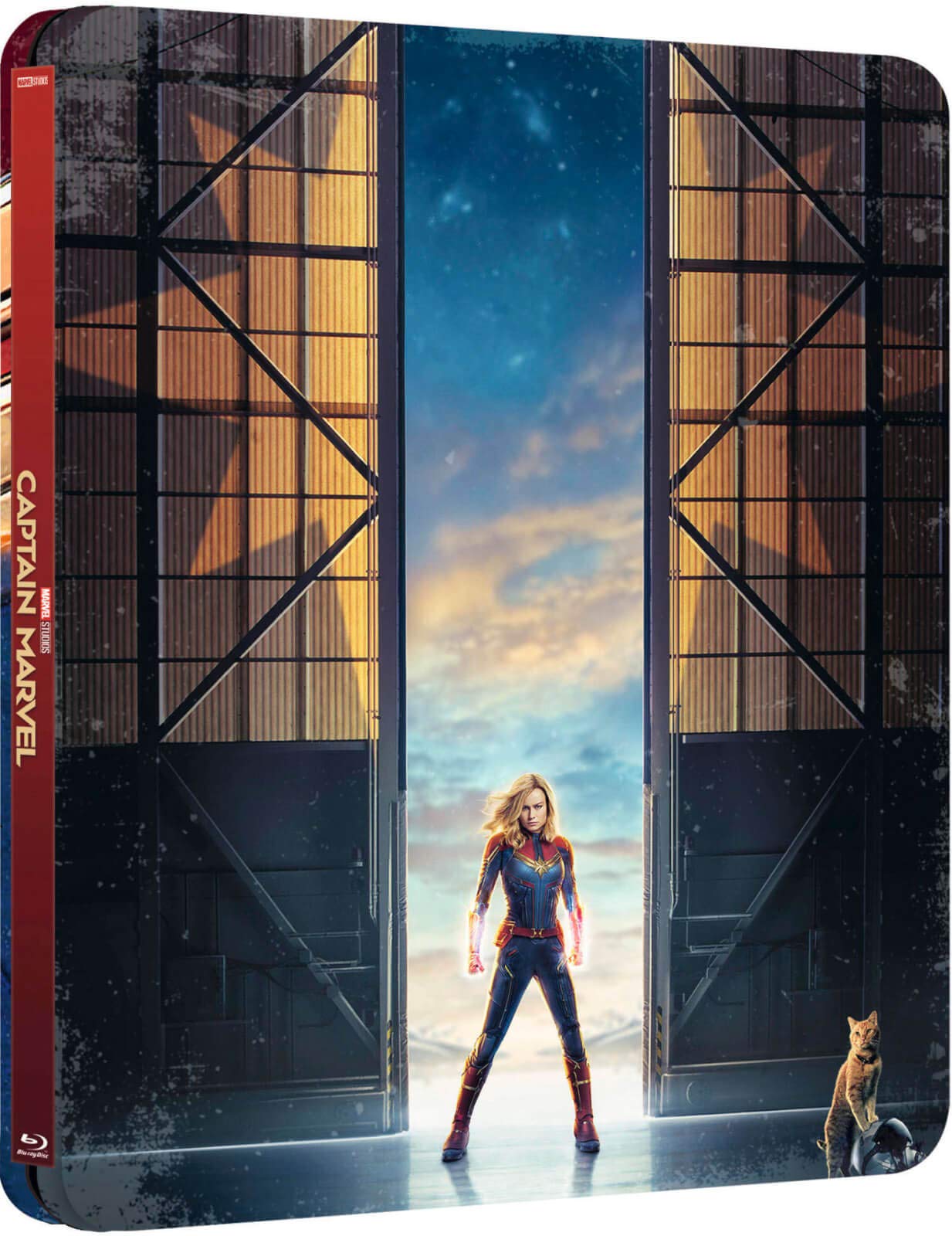 Captain Marvel 4K UHD Limited Edition Steelbook / Import / Includes 2D Blu Ray NEU