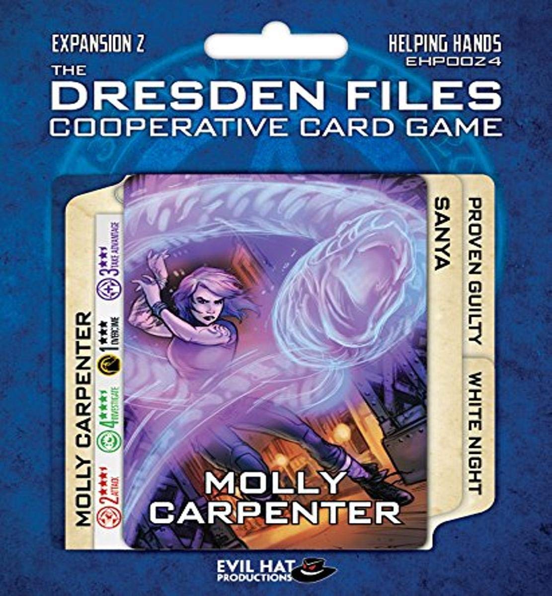 Evil Hat Productions EHP00024 DFCO Kartenspiel Dresden Files: Cooperative Expansion 2-Helping Hands, Small