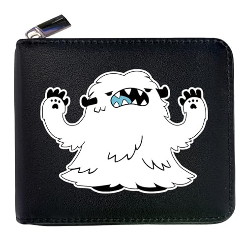 RYNDEX SK8 The Infi-nity Geldtasche Anime, Spaß Süß Kawaii Kartenetui mit Münzfach, Kindergeldbörse für Ausweis Banknote Münze Foto(Color:Multicolor 4)