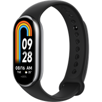 Xiaomi Smart Band 8 AMOLED Clip-on/Armband-Aktivitäts-Tracker 4,11 cm (1.62) Schwarz - Graphit (BHR7165GL)