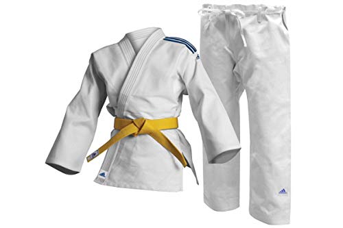 adidas, Weiß Club Judo-Uniform, 350 g, 190 cm