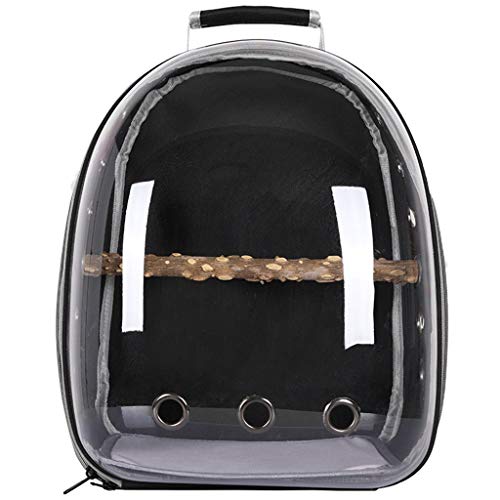 HDKEAN Rucksack für Vögel, Papageien, Reisetasche mit Sitzstange, für Sittiche, Nymphensittiche, Sittiche, Finken, Lovebirds