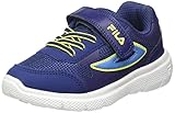 FILA Jumbler 2 V Kids Laufschuh, Medieval Blue-Safety Yellow, 28 EU