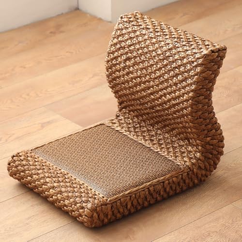 Gvqng Rattan-Couchtisch, Rattan-Couchtisch, Kleiner Erkertisch, Balkontisch, Gartentisch, AkzentmöBel FüR Zuhause Zum Sitzen Auf Dem Boden,Brown Color,C