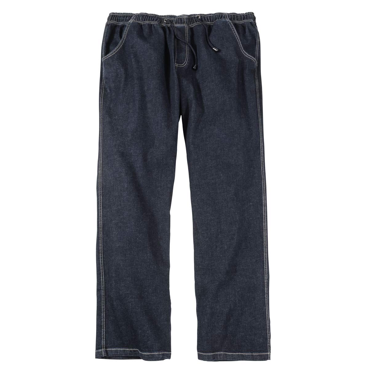 Herren Schlupfjeans – Joggingjeans in dunkelblau in großen Größen von 3XL – 12XL