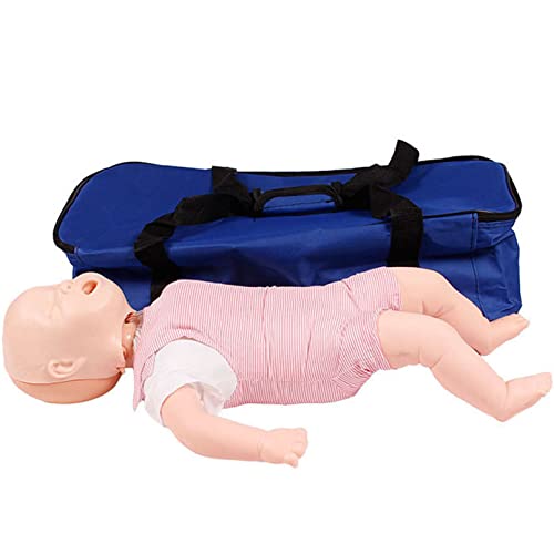 Erste-Hilfe-Modell mit Tasche, simulierte Atemstillstand Erste Hilfe, Herz-Lungen-Wiederbelebung Modell CPR Baby Kleinkind Ausbildung