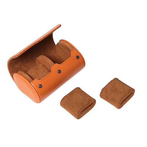 1/2/3 Slot Men Watch Roll Case Leather Display Watches Box Travel Storage Holder for Man Women Birthday