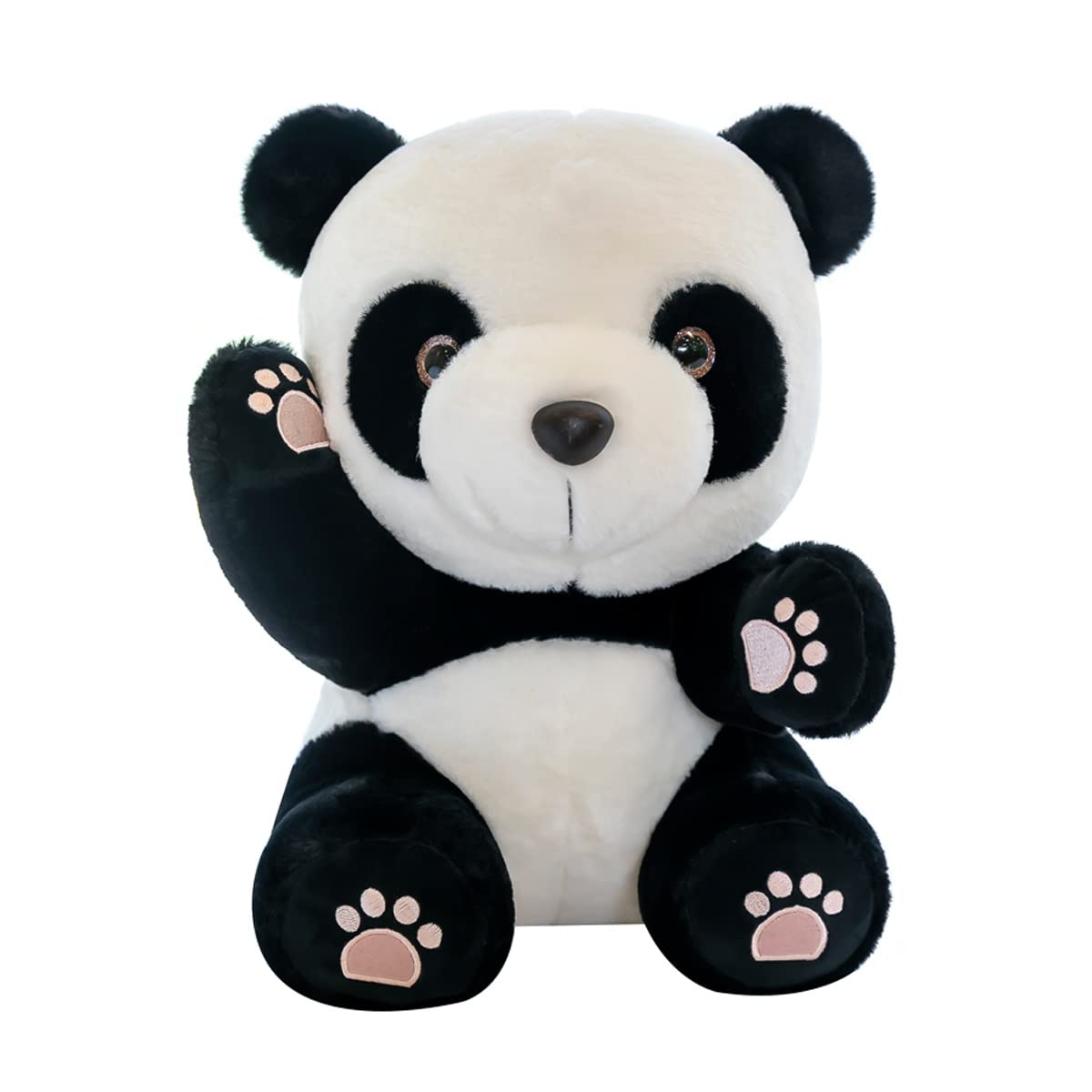 DANAIM Niedlicher Panda-Bär, Stofftier, Plüschtier, Simulation, Weiches Kissen, Große Puppe, Panda, Tolles Geschenk for Jungen, Mädchen, Geburtstag, Valentinstag, Kinder(25 Inch)