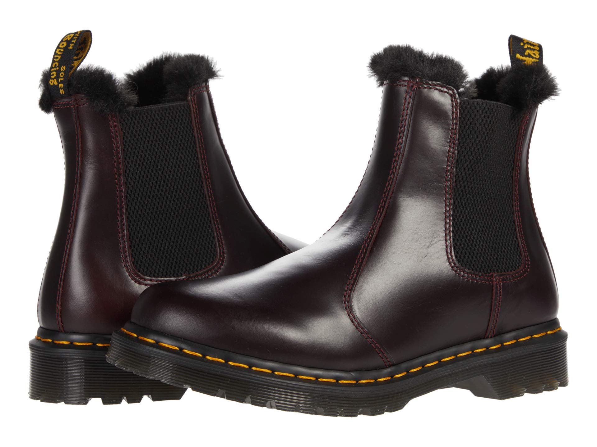 Dr. Martens Damen 2976 Leonore Chelsea-Stiefel, Oxblood Atlas, 41 EU