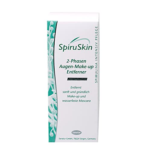 Sanatur SpiruSkin 2-Phase Augen-Make-up-Entferner, 150-ml-Flasche. Sanft & gründlich.