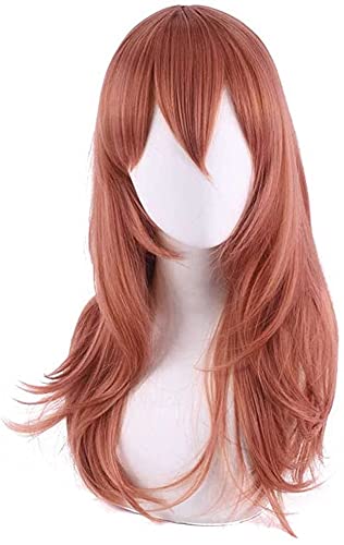 LINLINCD-Wig Anime Cosplay Anime Cosplay Perücke Chainsaw Man Angel Devil Perücke mit Perückenkappe for Halloween Party Karneval Cosplay Perücke