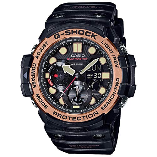 Casio Men's G Shock GN1000RG-1A Black Resin Quartz Diving Watch