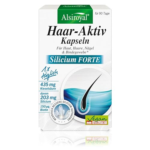 Alsiroyal Haar-Aktiv-Kapseln Silicium Forte 90er