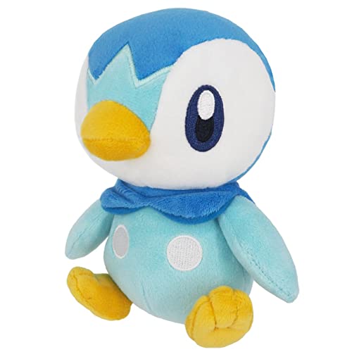 Unbekannt Sanei Pokemon All Star Collection PP89 Piplup 6" Stuffed Plush