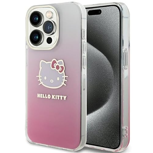 Hello Kitty HKHCP13XHDGKEP Hülle für iPhone 13 Pro Max 6.7" Rosa hardcase IML Gradient Electrop Kitty Head