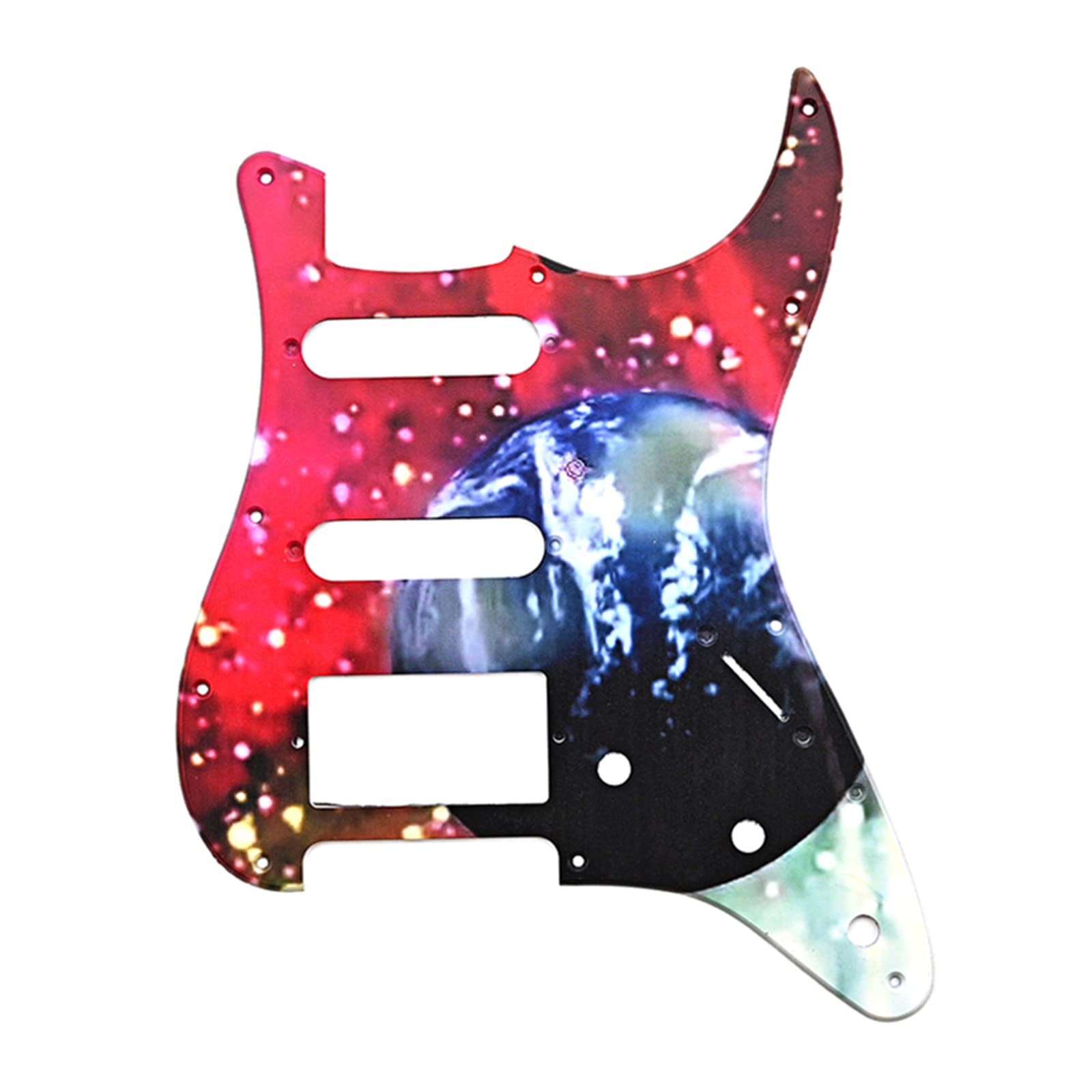 3 11 Löcher Gitarre Bass Schlagbrett Schlagplatte Pickguard für 4 Saiten Standard Bass Gitarre Musikinstrument Teil