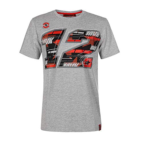 Vr46 Maverick Vinales, Herren T-Shirt, Grau, L