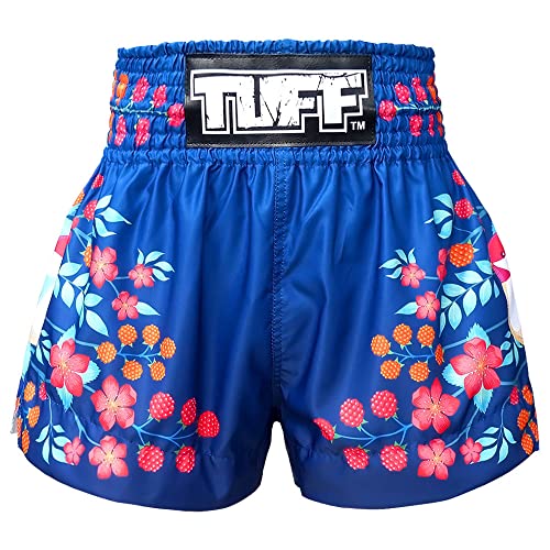 Tuff Tuf-ms632-nvb Shorts für Boxsport, Muay Thai, für Kampfsport, Training, Fitnessstudio, Größe XL