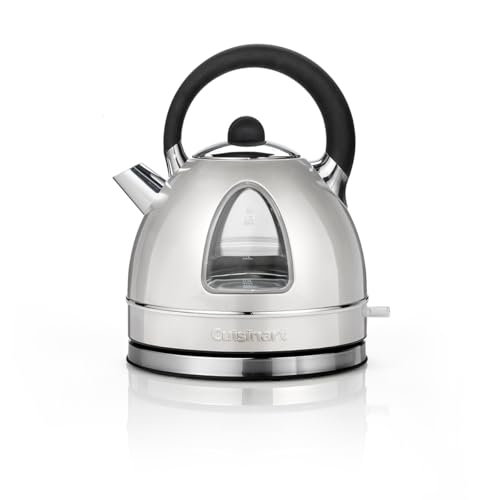 Cuisinart CTK17SE Style Collection Traditioneller Wasserkocher, 3KW, Edelstahl, 1,7L Fassungsvermögen Perlmuttsilber