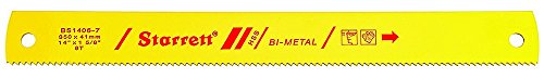 Starrett bs1406–7 BI-Metall High Speed Steel Power Bügelsäge Blade, 0,2 cm Dick, 6 TPI, 35,6 cm Länge x 1–5/20,3 cm Breite