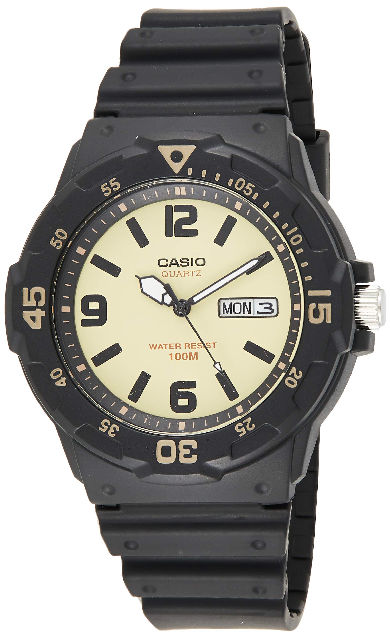 Casio Unisex Erwachsene Armbanduhr Datum klassisch Quarz Harz MRW-200H-5BVEF