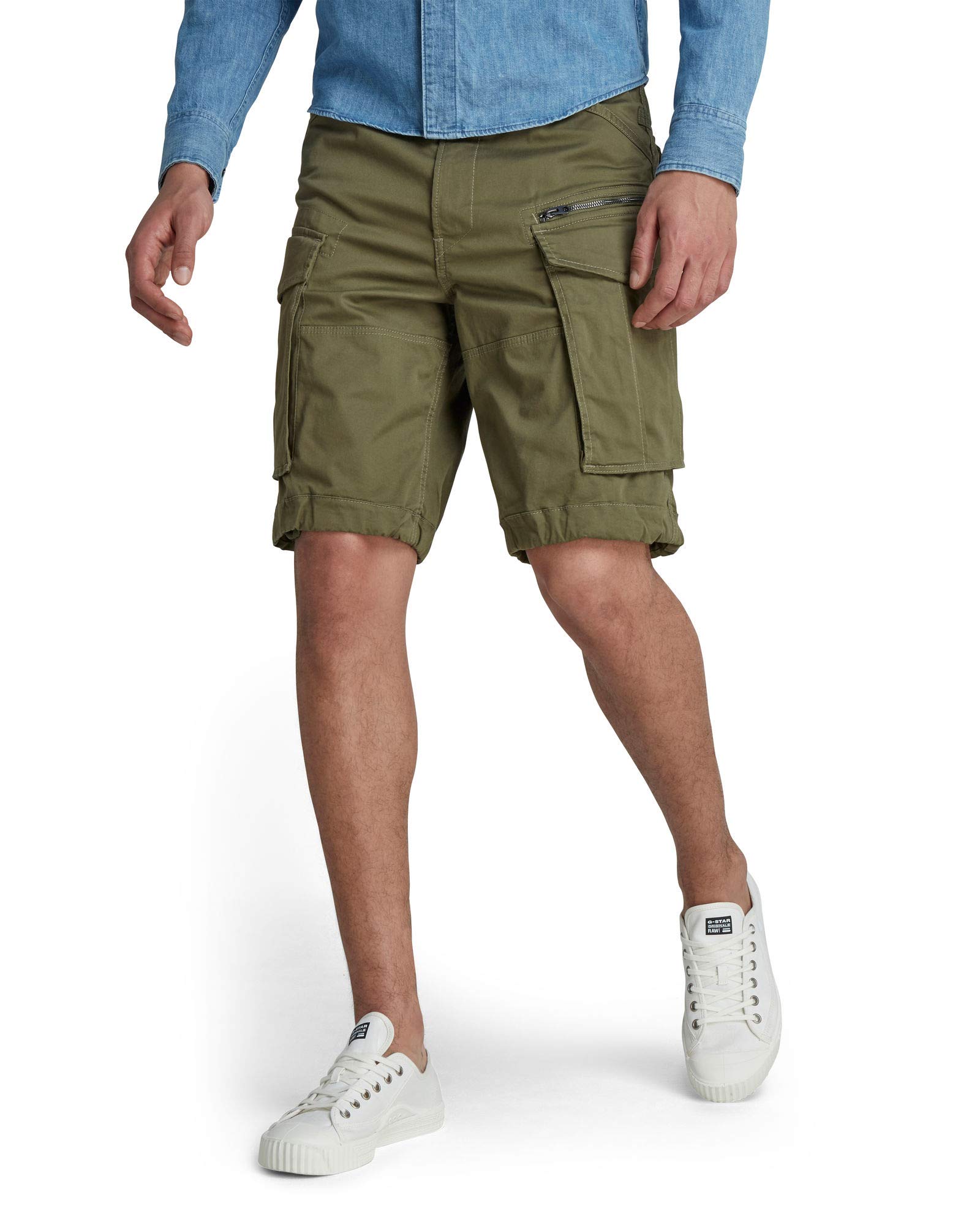 G-STAR RAW Herren Rovic Relaxed Short, Grün (sage D08566-5126-724), 33