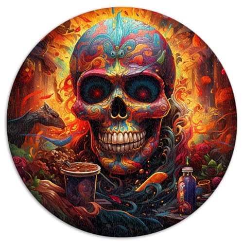 Puzzles Geschenk Muertos Fiest Puzzle für Erwachsene 1000 Teile 26,5x26,5 Zoll Puzzlespiel Home Art Decor Geburtstagsgeschenk, Geschenke für oder, Wandkunst