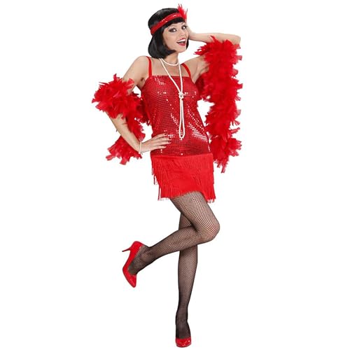 "FLAPPER" (dress, headband with feather) - (S)