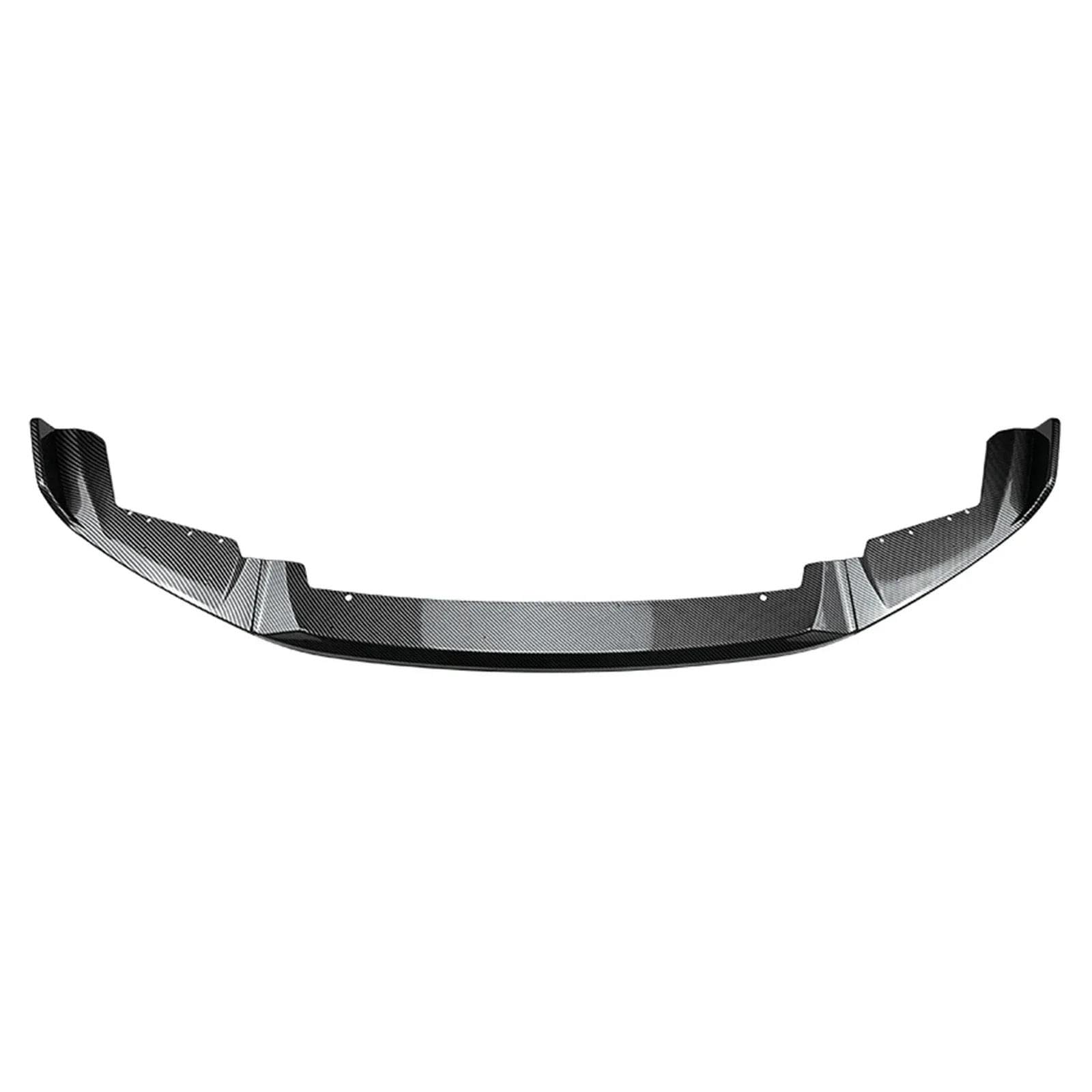 Splitter Für F87 M2 2016 2017 2018 20192020 2021 CS Stil Front Stoßstange Splitter Lip Body Kit Glänzend Schwarz Carbon Faser Look Frontlippe(Kohlefaser-Optik)