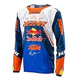 YSYFZ MTB-Trikot Outdoor-Radsport Fahrrad Reitanzug Langarm-Shirt Mountainbike Offroad-Motorrad-Service Langarm-T-Shirt Downhill-Anzug Offroad-Sportbekleidung Sommer Männer