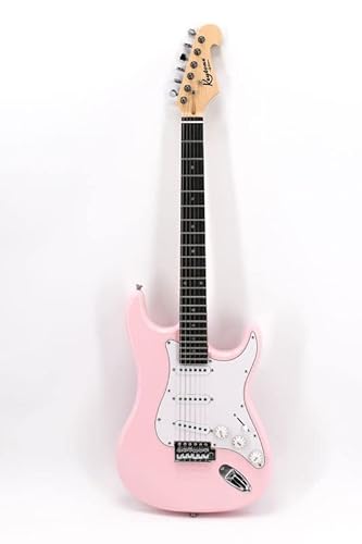 Keytone E-Gitarre Basic GST-111 Soft Pink