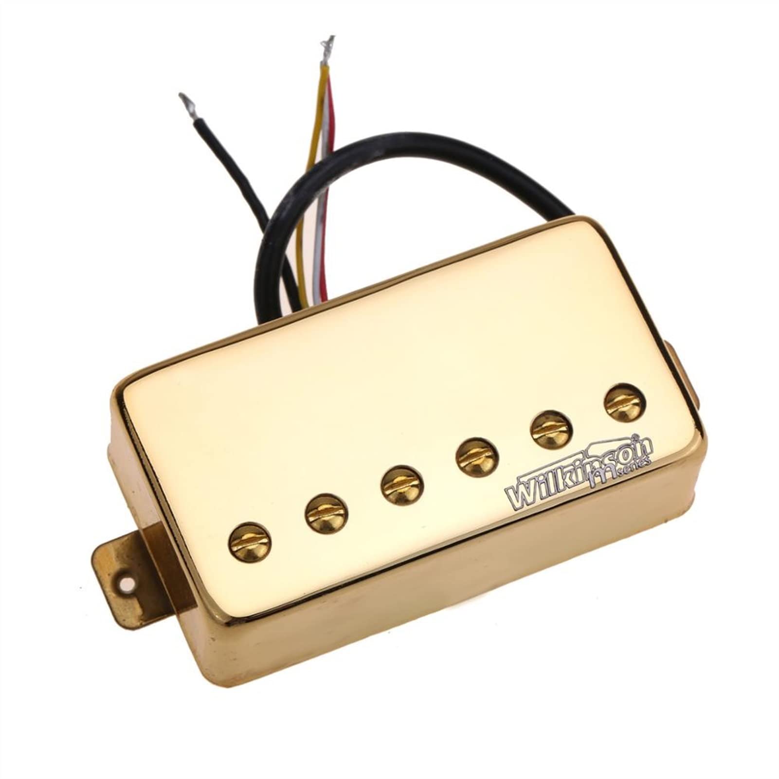 ZENGXUE Gold Alnico 5 Humbucker Bridge Pickup Für Lp. Stil E-Gitarre Humbucker Tonabnehmer Set