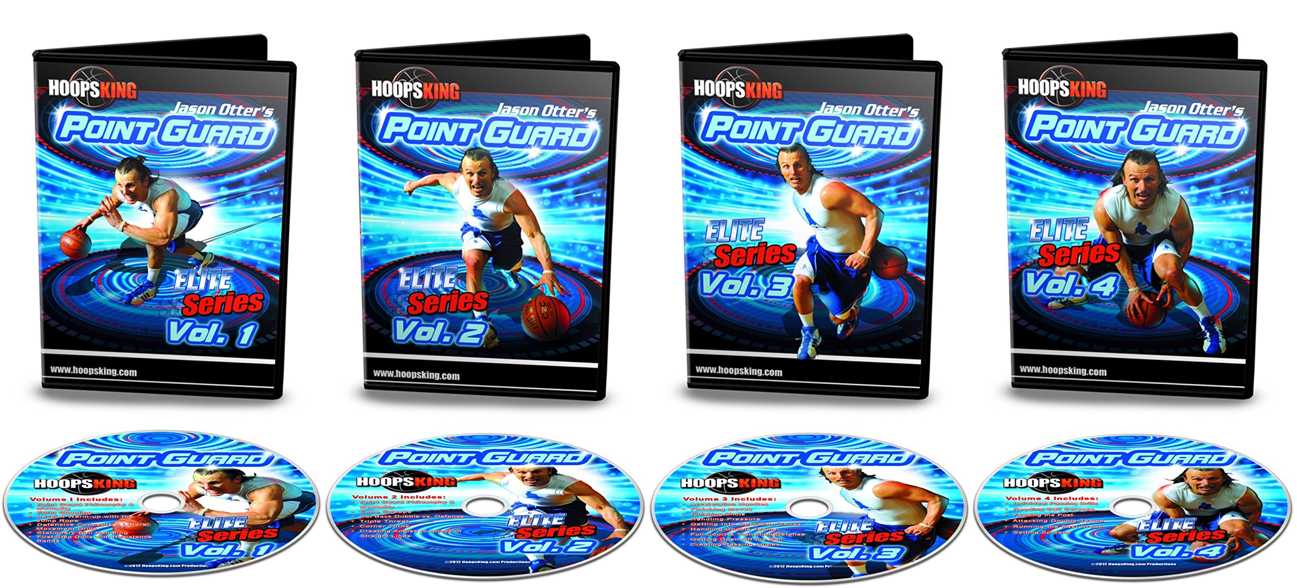 Point Guard Elite Training Basketball 4 DVD Pack