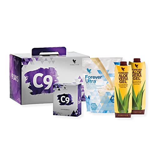 Forever Living Products C9 Vanilla, Gewichtsmanagement, Paket, Reinigungsprogramm, Körperreinigung, Wohlbefinden, gesünderer Lebensstil, Vanille-Geschmack