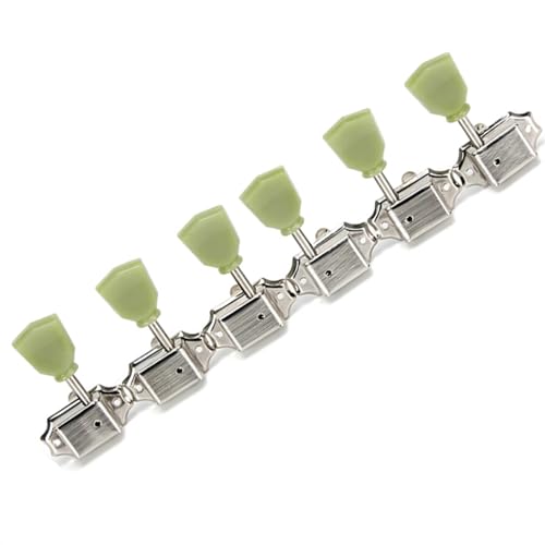 Strings Tuning Pegs Mechaniken Für Gitarre Stimmgeräte für E-Gitarre, Akustikgitarre, Jade-Diamant-Griff-Mechanik, Stimmgerät-Zubehör (Color : 3/4)