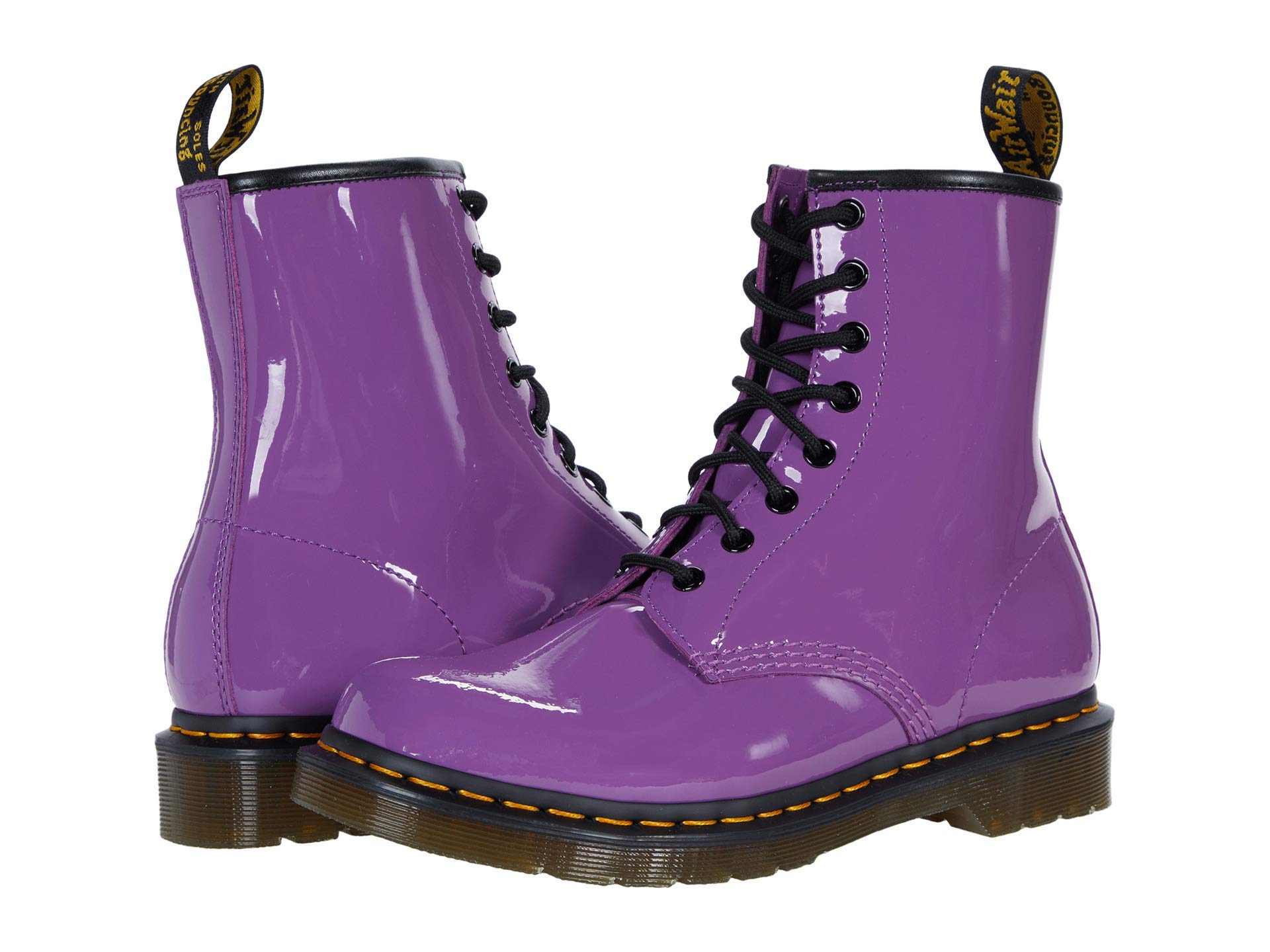 Dr. Martens Damen DM26425501_38 Bovver Boots, Purple, EU