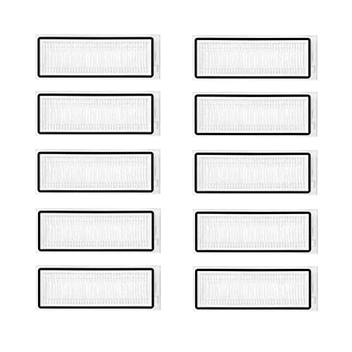 Fcuajdkq 10 StüCke Geeignet für 360 Kehrroboter X95 X90 Filter ZubehöR Waschbare Filter Elemente