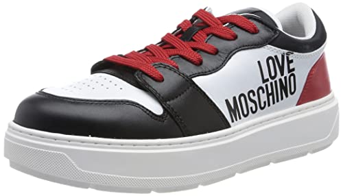 Love Moschino Damen Ja15274g1giab10b36 W.Sneakers, Weiß, 36 EU