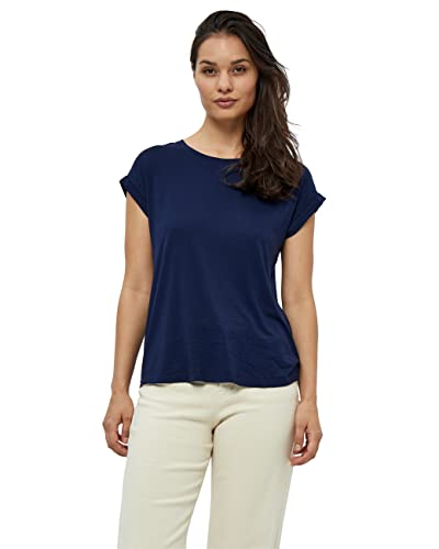 Peppercorn Damen Rosalinda Malucca Tee 3 T-Shirt, 2991 Dress Blues, XS