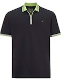 Charles Colby Herren Poloshirt Earl Pat dunkelblau 4XL (XXXXL) - 68/70