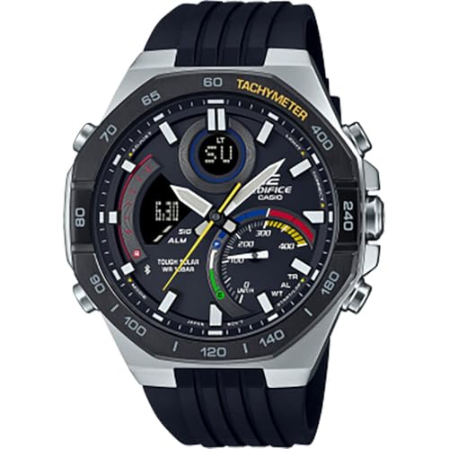 Casio Edifice Herren-Armbanduhr Solar Bluetooth Schwarz ECB-950MP-1AEF