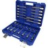 BRILLIANT TOOLS BT022026 1/2 Zoll Steckschlüssel-Satz, TORX Profil, Blauer Transport-Koffer, 26-TLG