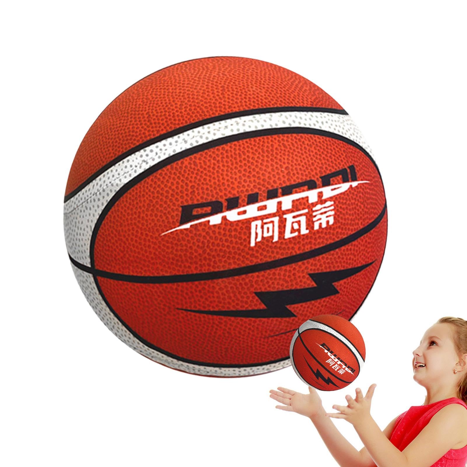 Nbhuiakl Leiser Basketball,Indoor Silent Basketball,Indoor-Übungsschaumball | Hochelastischer Silent Swish Basketball, Indoor-Trainingsball für Kinder und Jugendliche