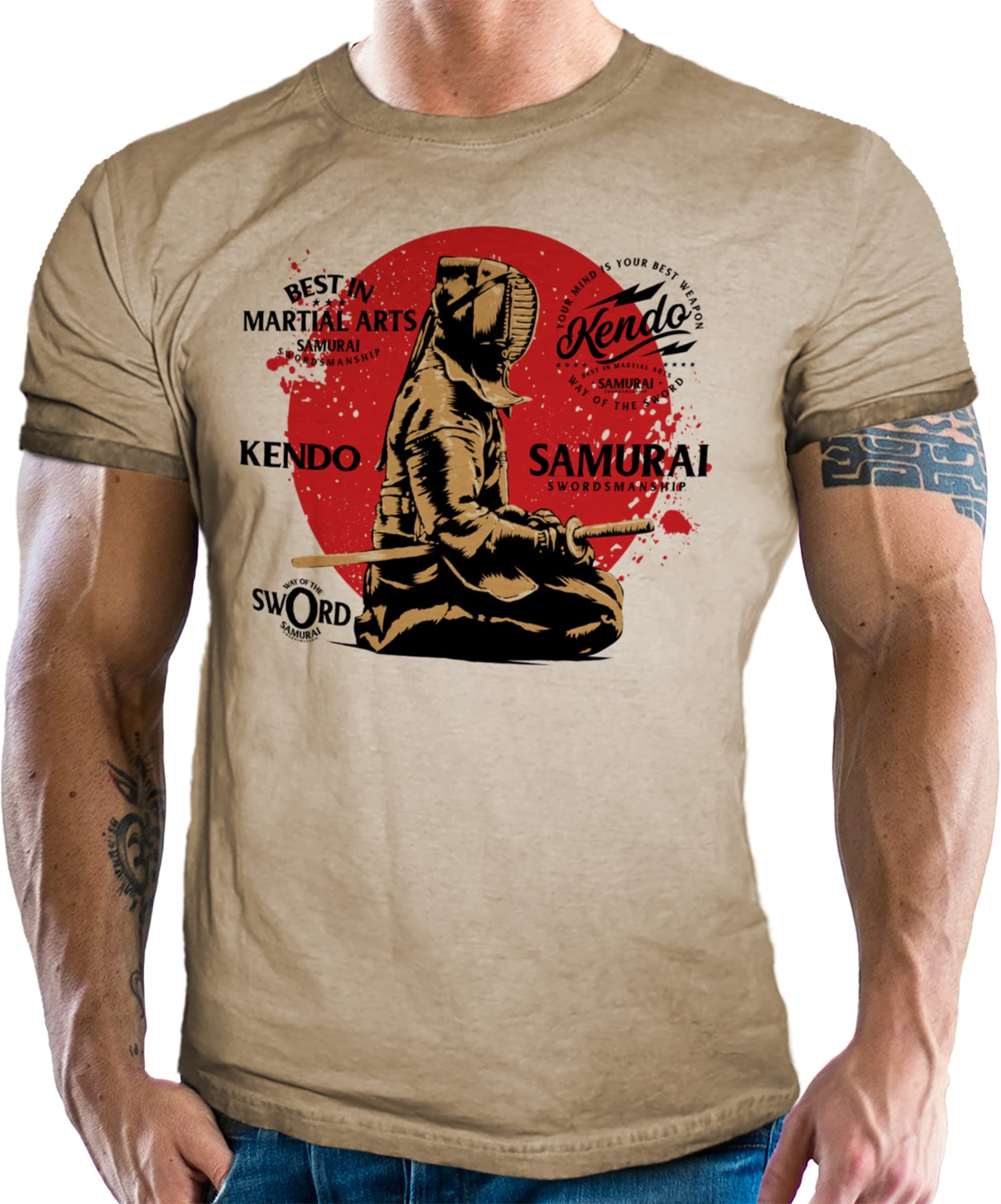 LOBO NEGRO Für Japan Samurai Bushido Kendo Kampfsport Fans