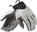 Revit Massif Motorradhandschuhe, hellgrau, XL