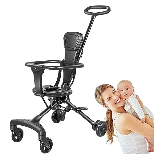 Tragbarer Kinderwagen, Kinderwagen FüR Die Reise, Kompakt Reise-Baby-Buggy-Produkte Mit Sicherheitsgurt, Leicht Und Bequem, 360-Grad-Drehung, Reversibel