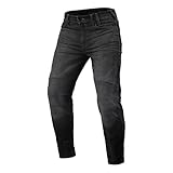 Revit Moto 2 TF Motorrad Jeans (Black,32)